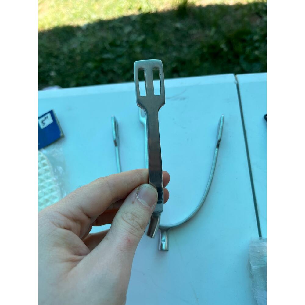 3/4” Riding Spurs - Picture 2 of 3